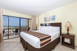 2 bedrooms, iron/ironing board, WiFi, bed sheets - Ocean Vista 205 - Spacious Condo w/ Beachfront Private Balcony, Sand Volleyball, Pool & Spa (South Padre Island)