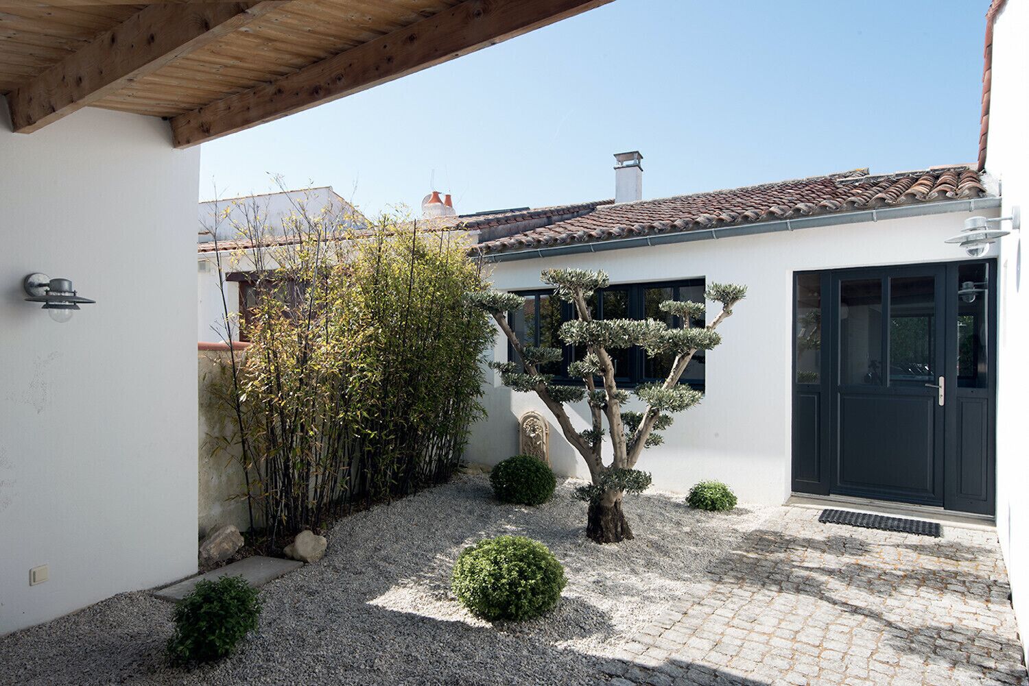 Enceinte de l’hébergement