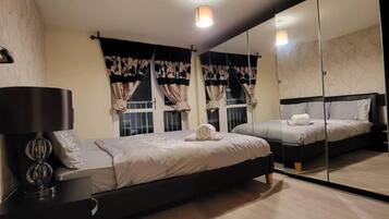 Ferienhaus | 3 Schlafzimmer, kostenloses WLAN, Bettwäsche