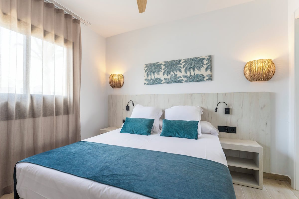 2 habitaciones y ropa de cama hipoalergénica
