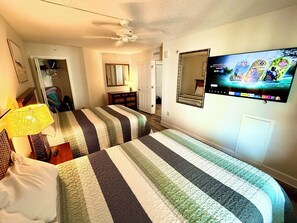 2 Schlafzimmer, Schreibtisch, Bügeleisen/Bügelbrett, kostenloses WLAN