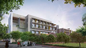 Fachada de la propiedad