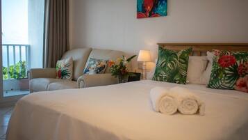 Individually furnished, blackout drapes, soundproofing