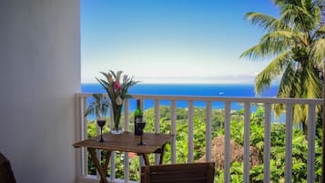 Deluxe Studio, 1 Katil Kelamin (Double), Sea View | Teres/patio