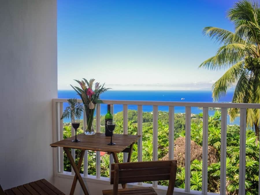 Deluxe Studio, 1 Double Bed, Sea View | Terrace/patio