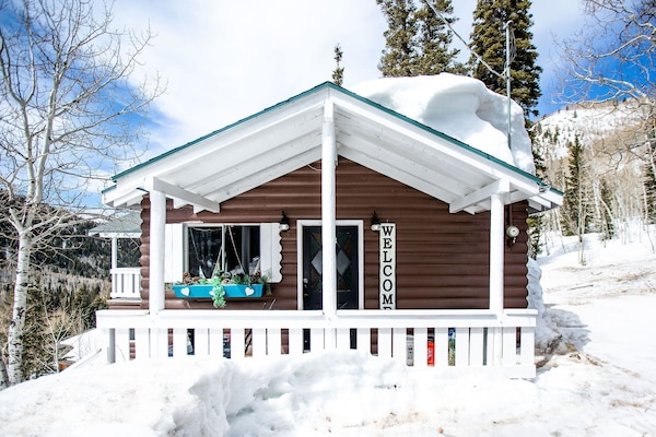 Front of House in Winter