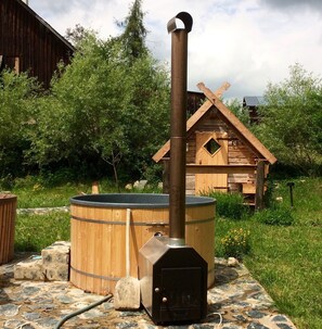 Spabad buiten