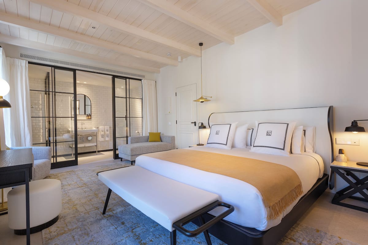 1 habitación, sábanas de algodón egipcio y ropa de cama de alta calidad