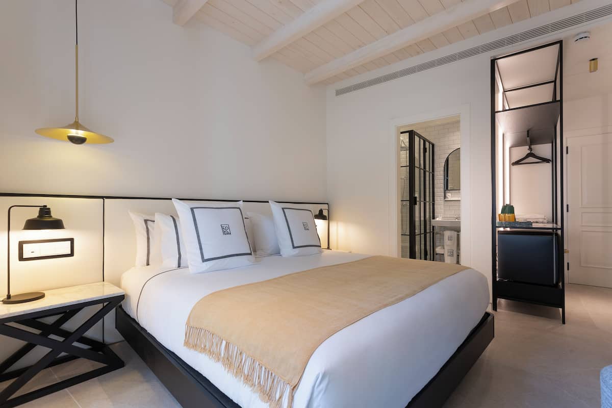 Dobbeltrom | Sengetøy i egyptisk bomull, sengetøy av topp kvalitet og minibar