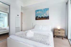 Desk, iron/ironing board, travel cot, WiFi