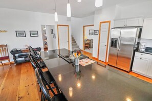 Fridge, microwave, oven, stovetop - Herbie's Hideaway - Water views & Screened porch! (Chincoteague Island)