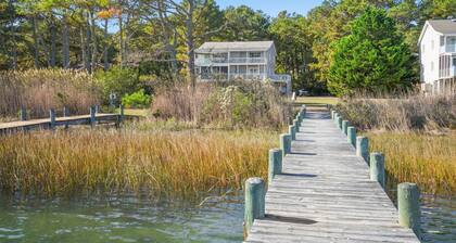 Island Sunrise | Waterfront w/ Deep Water Dock, Assateague Views, 3 Decks + Pet Friendly