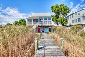 Exterior - Return | Waterfront Views, 600' Pier, Decks, Boat-Friendly, Lighthouse + Wildlife Vistas (Chincoteague Island)