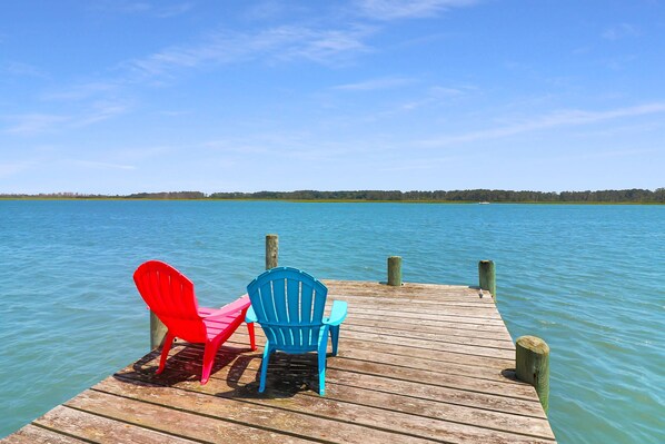 Property grounds - Southern Exposure - Waterfront; Boat dock! (Chincoteague Island)