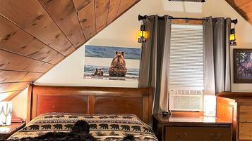 1 habitación, escritorio y cortinas blackout