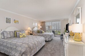 Condo, 2 Bedrooms | 2 bedrooms, free WiFi - Gorgeously remodeled 2 bedroom ocean front unit - 509 South Hampton 2 Condo (Myrtle Beach)