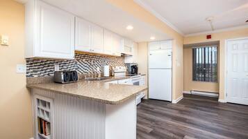 Condo, 2 Bedrooms | Private kitchen | Fridge, coffee/tea maker, toaster