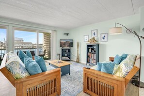 Living area - Thunder Island 147d 2 Bedroom Condo by RedAwning (Ocean City)