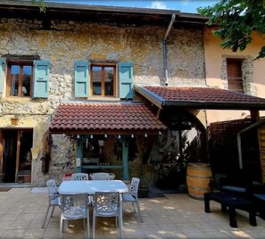 Façade de l’hébergement