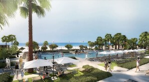 Villa - 4 sovrum | Pool | Inomhuspool och utomhuspool