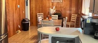 Cozy Cove On Sugar Creek A 2-bedroom Dream Home is located on an acre of land