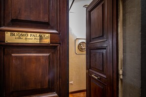 Entrée de l’hébergement