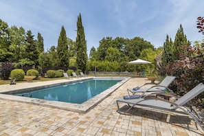 Beheizter Pool
