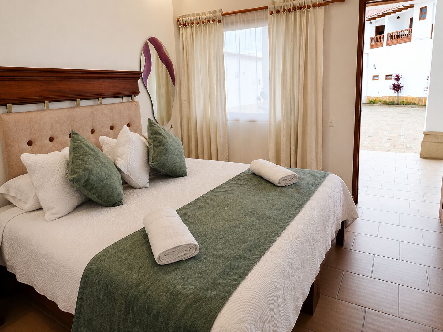 Economy Double Room, Ground Floor | Premium bedding, down duvets, free WiFi, bed sheets