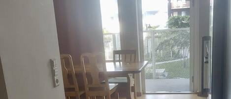 Vue depuis l’hébergement