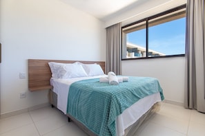 Apartamento | 2 quartos, Wi-Fi de cortesia, roupa de cama