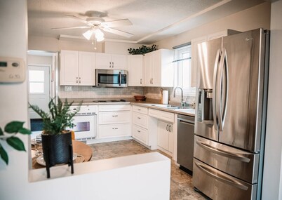 Home w/ Fire Pit+ Big FENCED yard and Driveway!