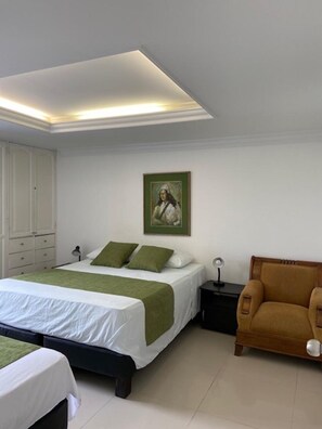 2 quartos, Wi-Fi, roupa de cama