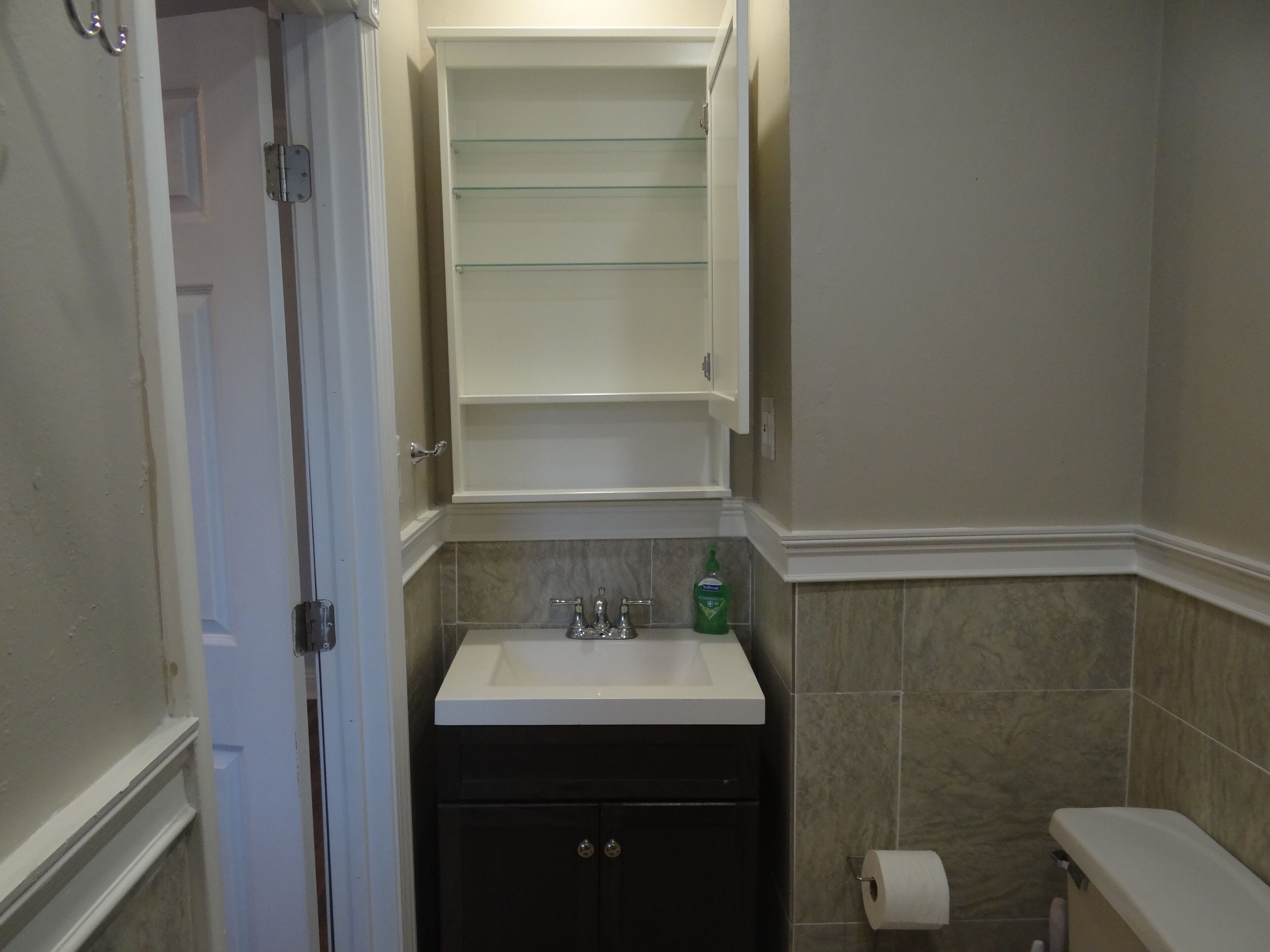 Dusche, Haartrockner, Bidet, Handtücher