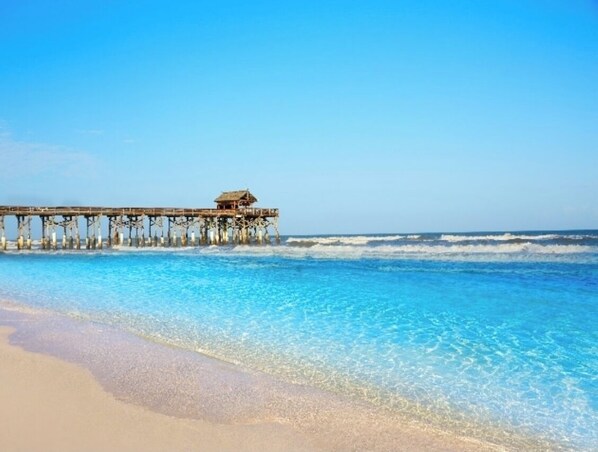 Sun loungers, beach towels