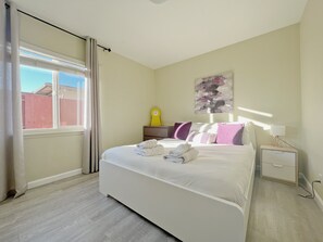 3 habitaciones y ropa de cama 