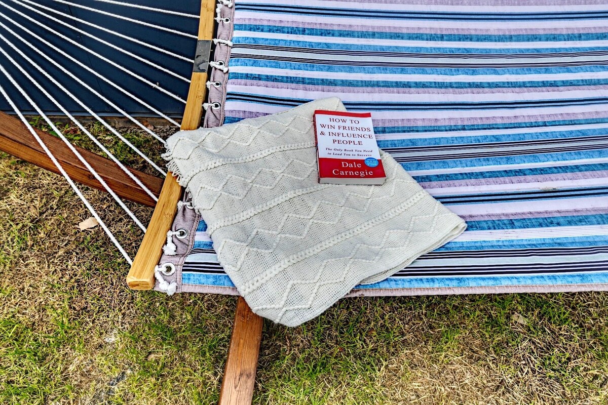 Photo 11 of Upscale Getaway with Ping-Pong, Hammocks, and Tennis. Pet-Friendly!