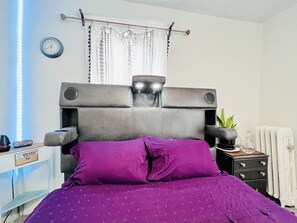 Casa Confort | 1 habitación, edredón, decoración personalizada y muebles diferentes 