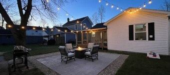 Fire Pit, Bike Trail, 3+ Night Discount, Restaurants, Kings Island, Work Desk