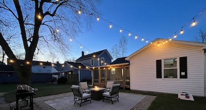 Fire Pit, Bike Trail, 3+ Night Discount, Restaurants, Kings Island, Work Desk