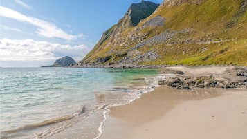 In Strandnähe, Angeln