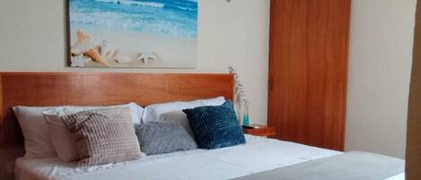 2 室のベッドルーム、WiFi、ベッドシーツ