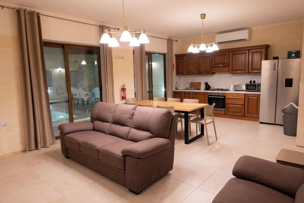 Área de sala de estar
