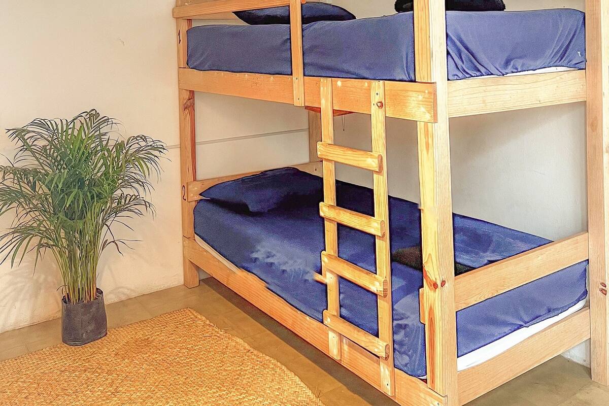 Down duvets, blackout curtains, free WiFi, bed sheets
