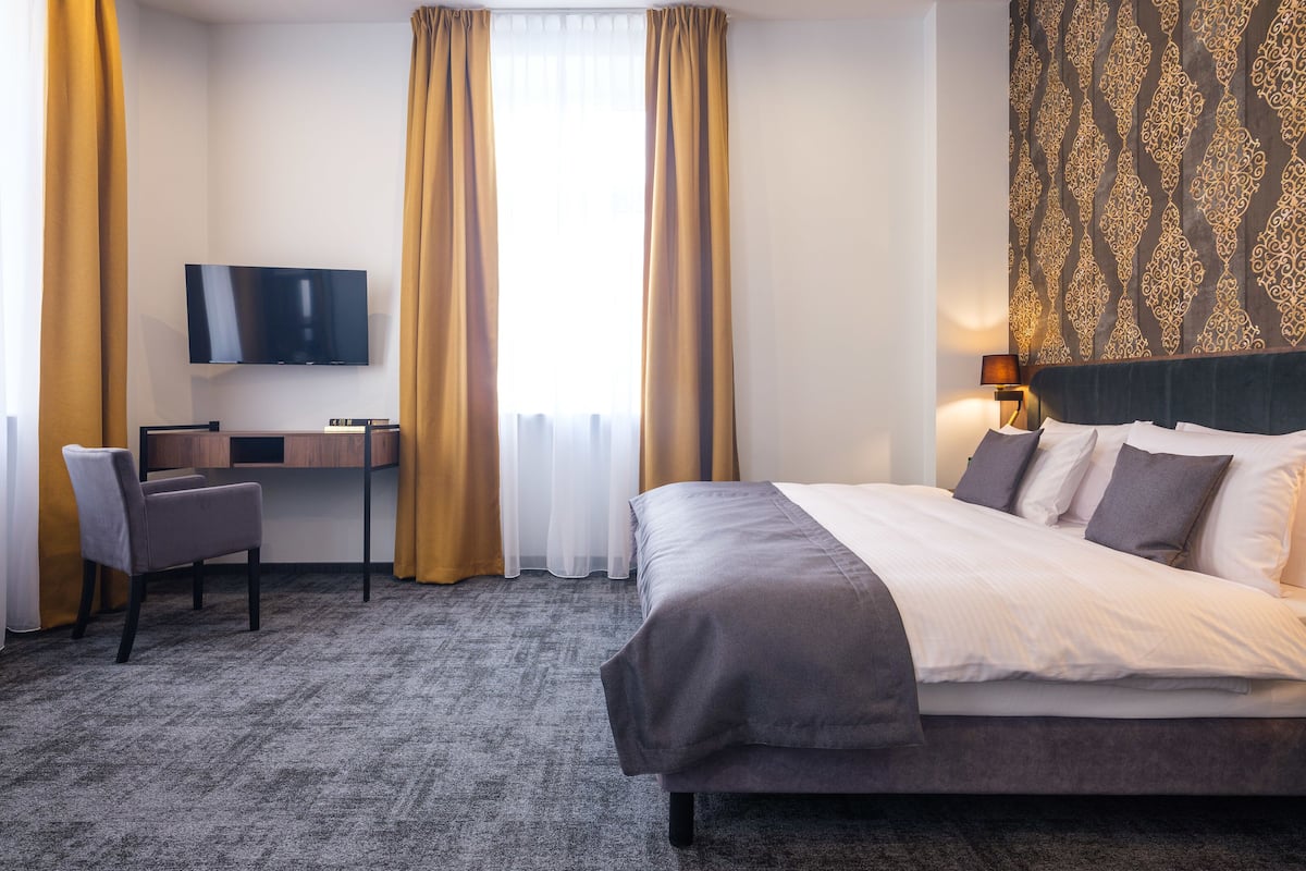 Apartament nr 22 - Pokój typu Junior Suite | 高級寢具、免費 Wi-Fi、獨特設計、床單