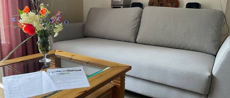 Télévision, lecteur de DVD, chaîne hi-fi