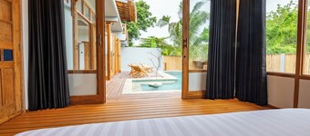 Villa Selamat. Private villa. Gili Trawangan Indonesia.