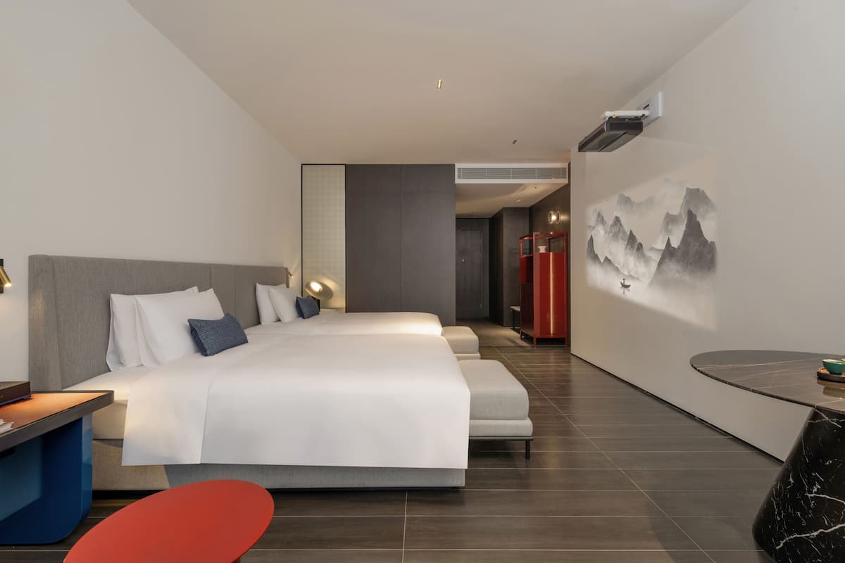 Habitación estándar | Escritorio, espacio para trabajar con un portátil, cortinas opacas