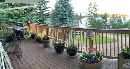 Breathtaking views of Flathead Lake and the Rocky Mountains