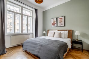 2 soverom, strykejern/-brett, wi-fi og sengetøy