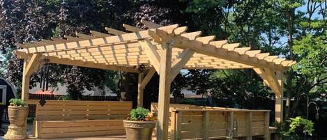 Enceinte de l’hébergement